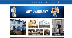Desktop Screenshot of dearmanmoving.com